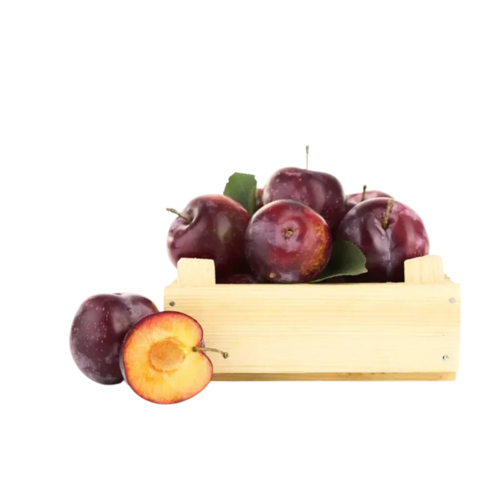 Cajon de Ciruela Roja agroecológica