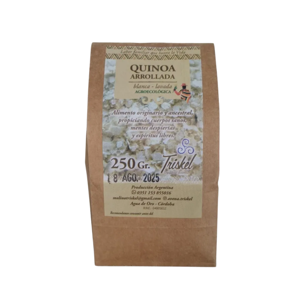 Quinoa arrollada