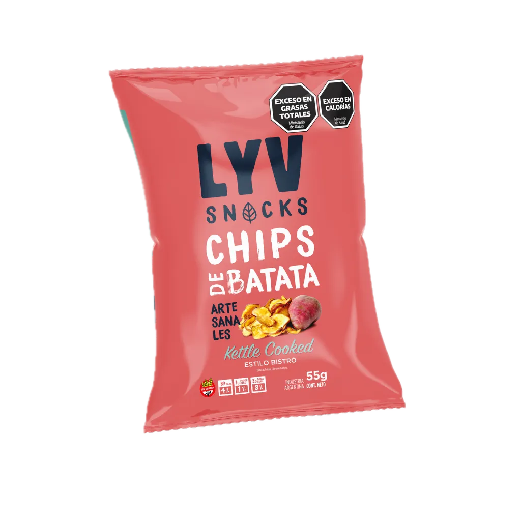 Chips de Batata Estilo Kettle Sal Marina