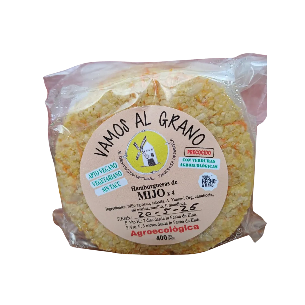 Hambur mijo agroecológicas