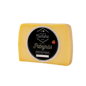 Queso pategras natural