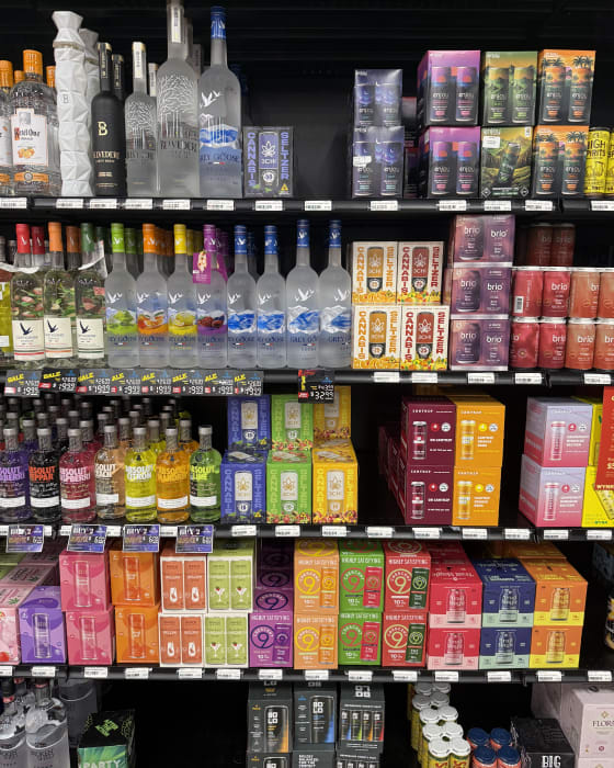 Shelf photo from a Greenline store visit
