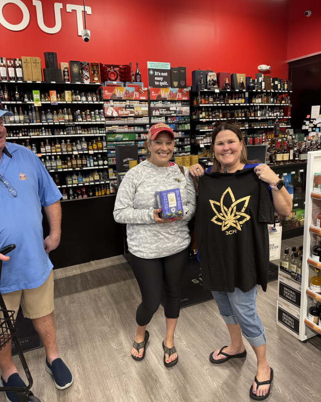 Greenline ambassador sampling with shoppers