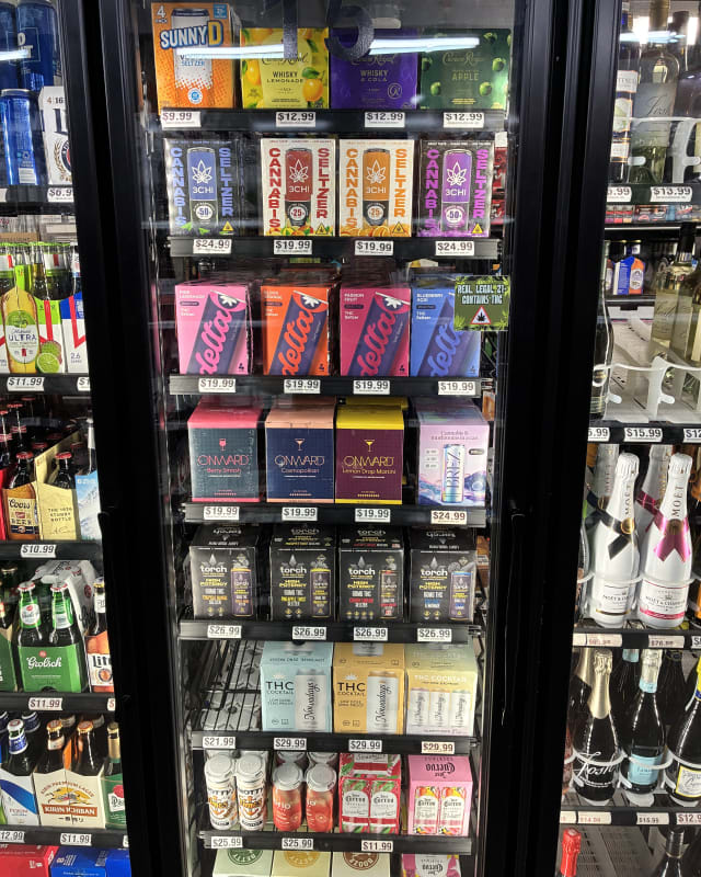 Shelf photo from a Greenline store visit