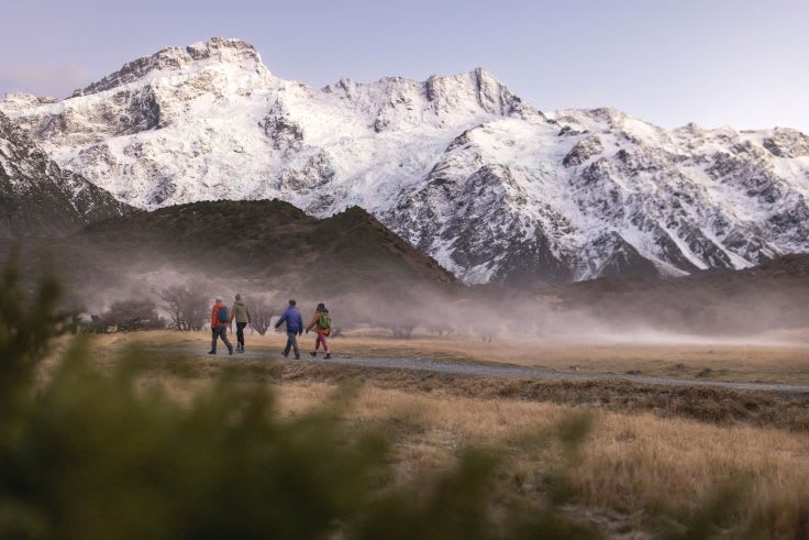 Hooker Valley Track | Aoraki / Mt Cook. Credit Miles Holden