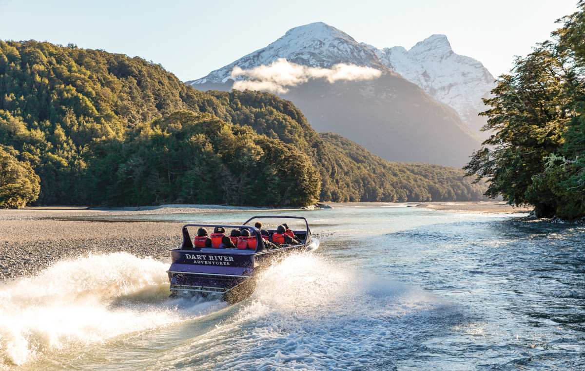 Dart River Kinloch Glenorchy Jet Boat