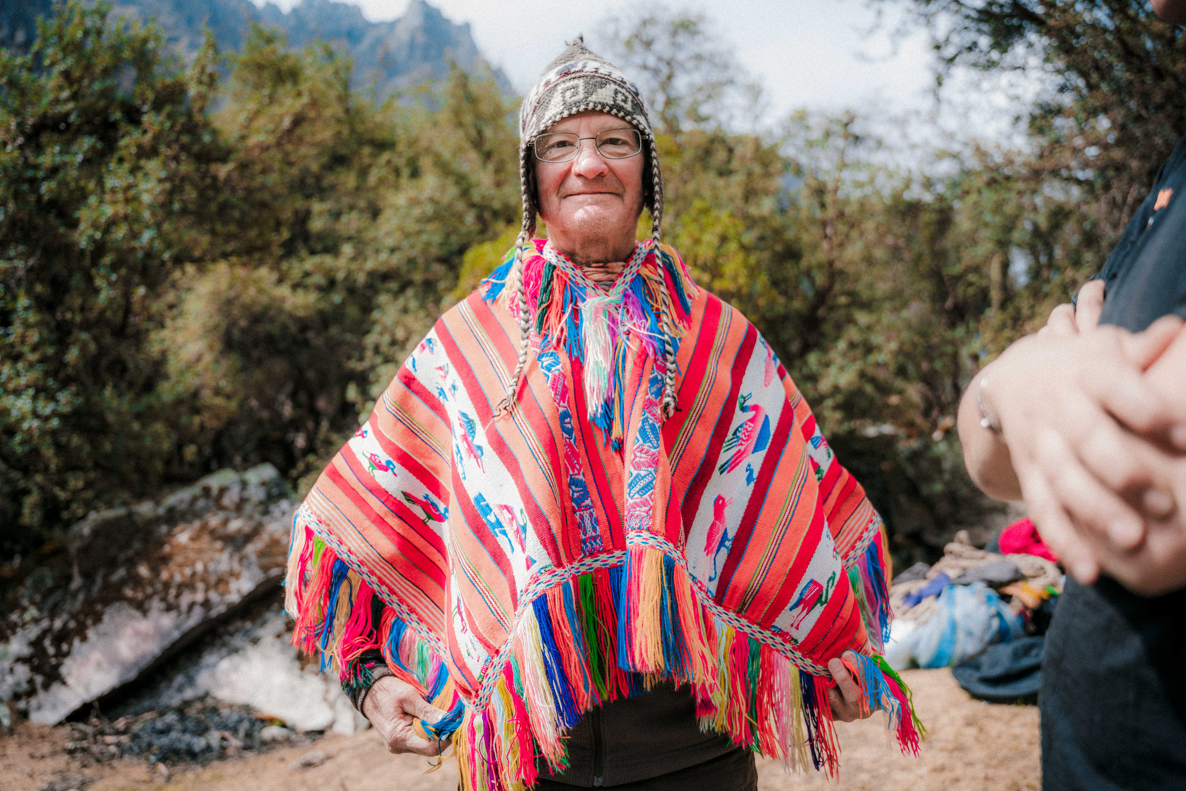 Guest in Peru Clothes