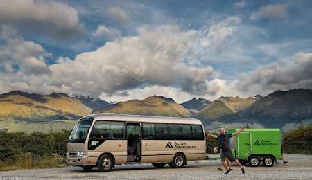Bus with new Logo April 8 2025