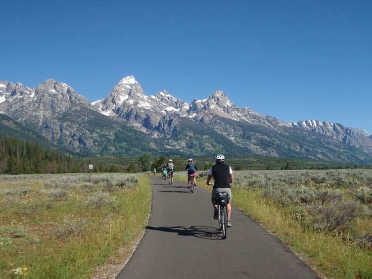 Spinning Wheels in Grand Teton National Park
