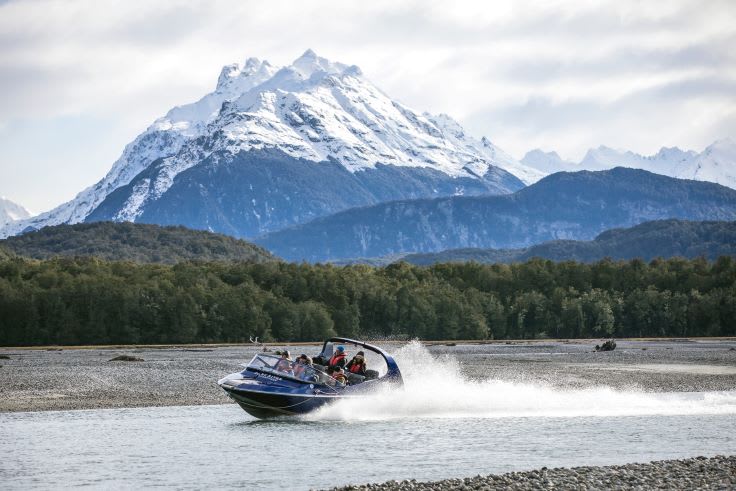 Jetboating in Queenstown | South Island. Credit Miles Holden