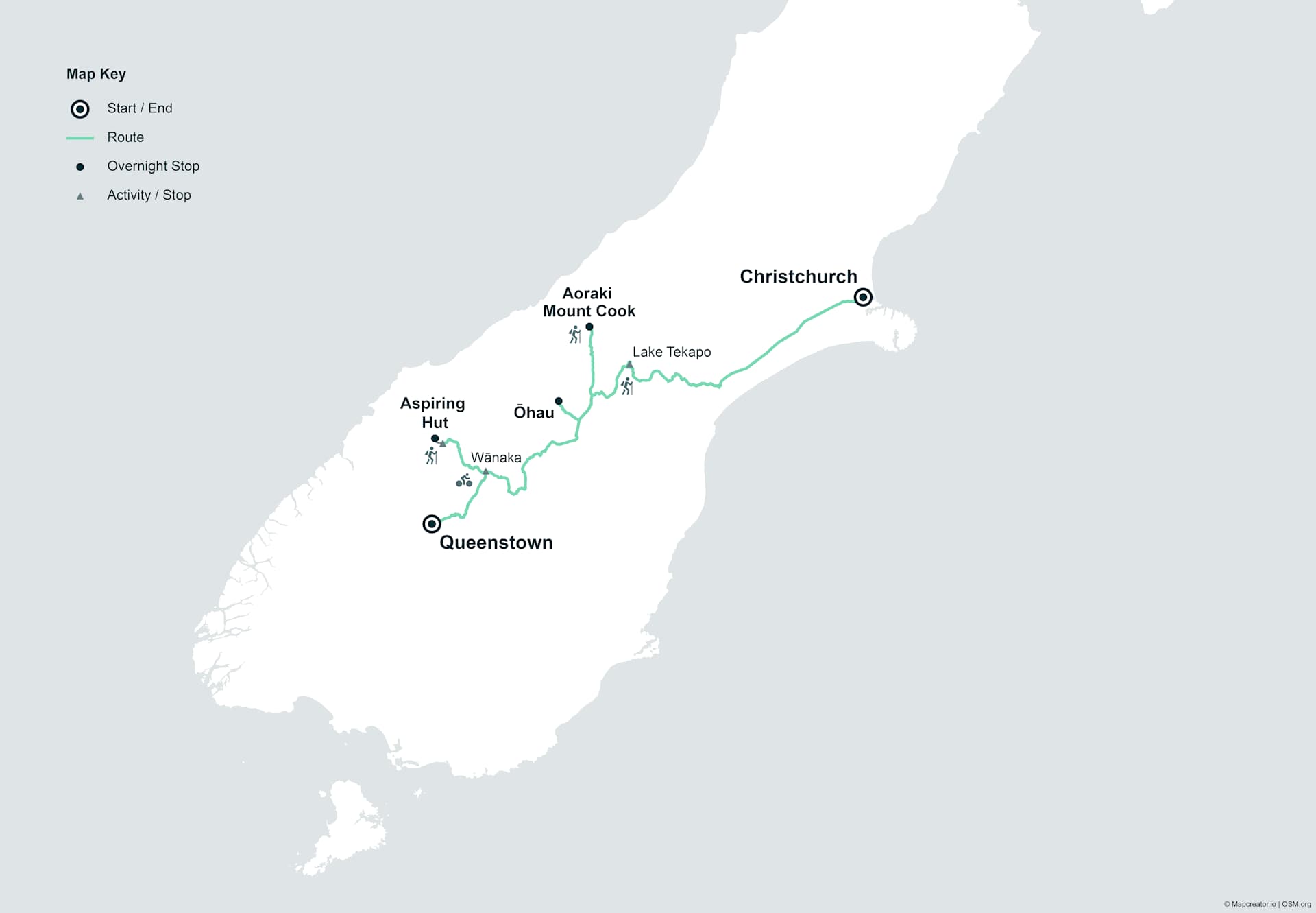 Experience the magnificence of New Zealand's spectacular Southern Alps as whimsical winter wonderland.