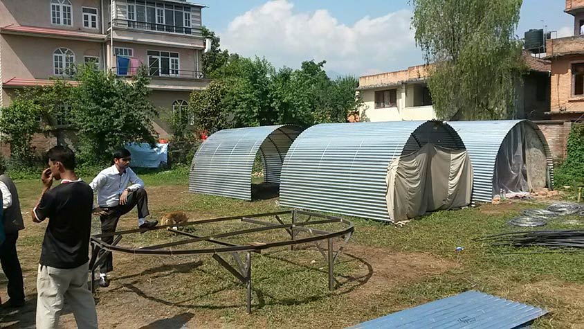 Monsoon shelters
