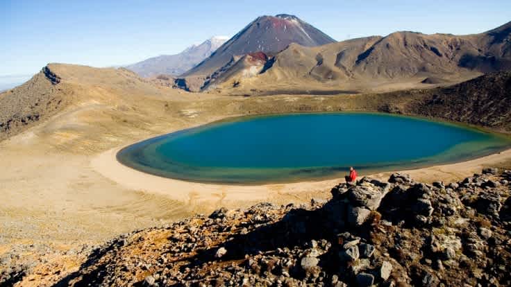 Blue Lakes, Tongariro National Park