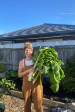 Lauren - Active Adventures guides in her garden