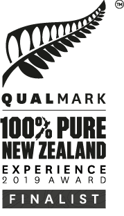 Qualmark 100% Pure New Zealand Experience 2019 Award Finalist