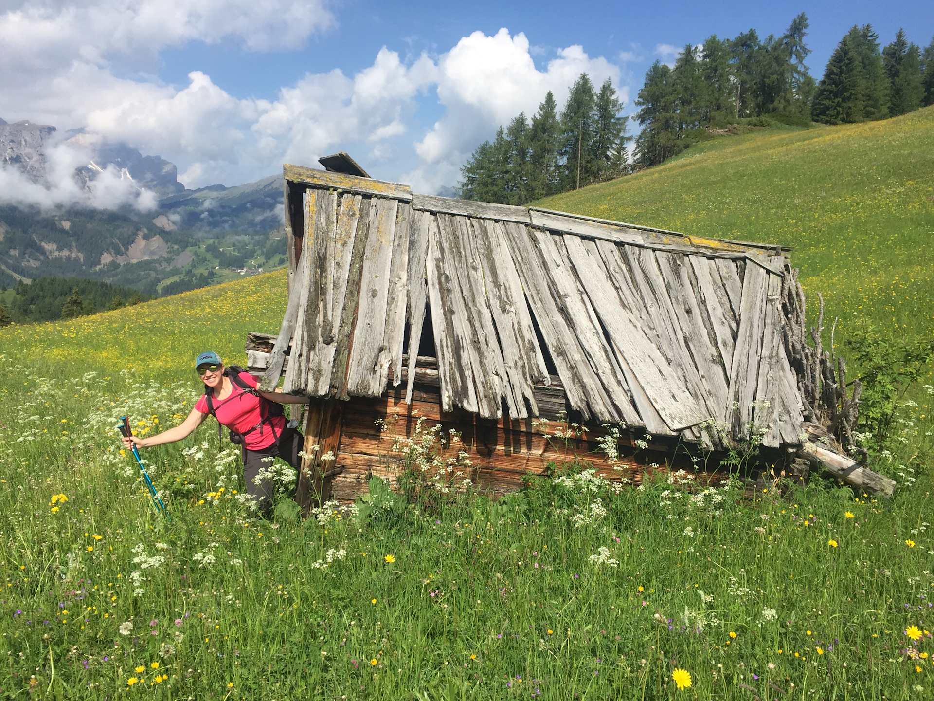 Hiking in the Dolomites, Italy