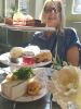 Cream tea at the Crown.. Harrogate 