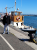 Fish and chips at sea