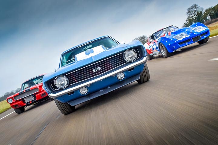 Ford Mustang, Chevrolet Camaro SS or Corvette Racer Experience