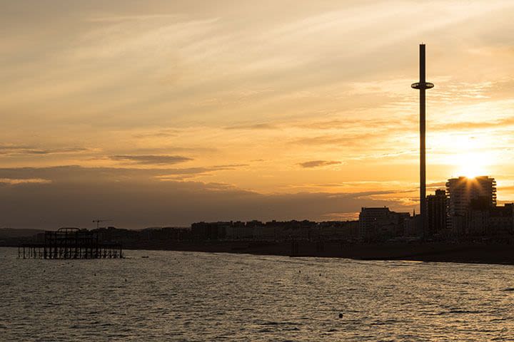 Afternoon Tea for Two in Brighton with Brighton i360 Journey 
