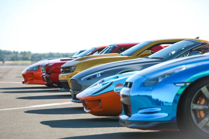 Triple Supercar Drive at Mallory Park
