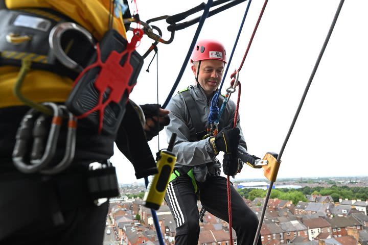 The Anfield Abseil for One Adult & One Junior at Liverpool FC