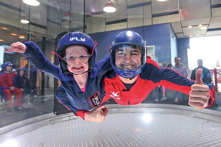 Off Peak Indoor Skydiving for Two with iFLY 