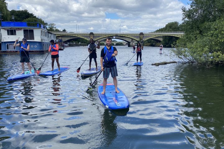 Stand Up Paddle Boarding in London