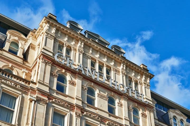 Roast Dinner & a Glass of House Wine for Two at The Grand Hotel Birmingham