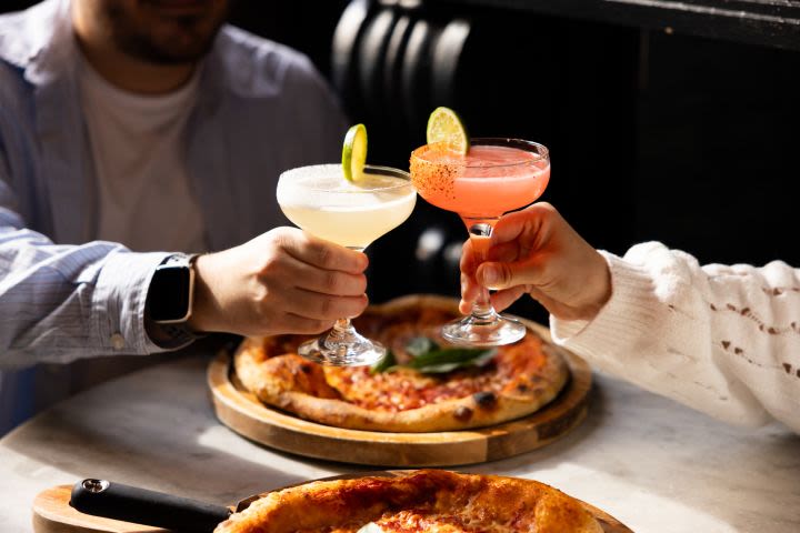 Pizzas and Cocktails at Revolution Bars