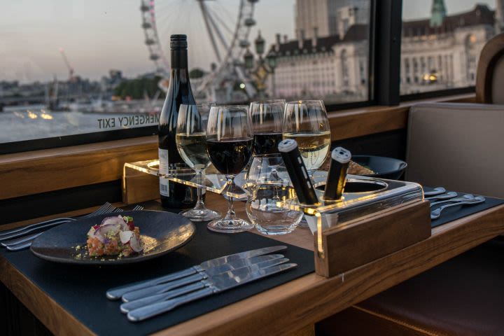 Four Course Lunch for Two at Bustronome London