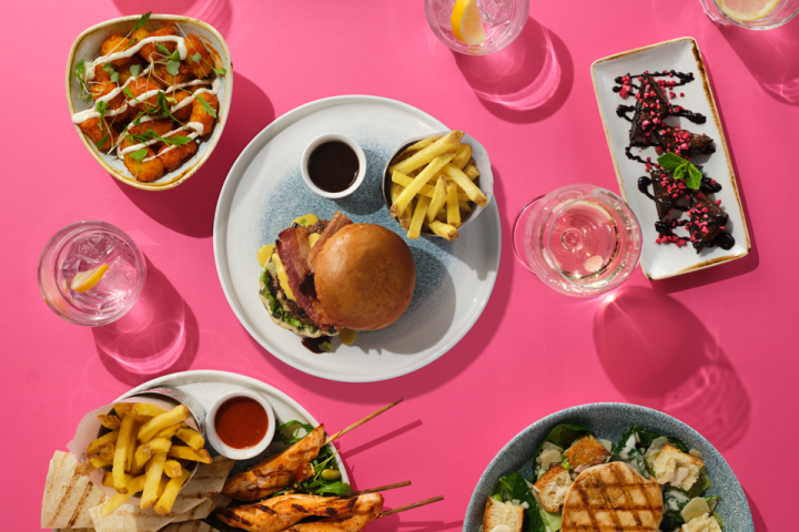 Three Course Meal with a Glass of Prossecco or Beer for 2 at Slug & Lettuce