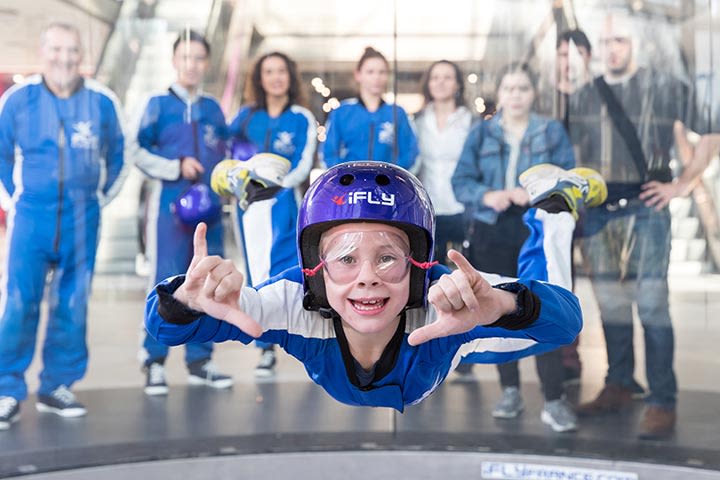 Indoor Skydiving with Photos & Videos with iFLY 