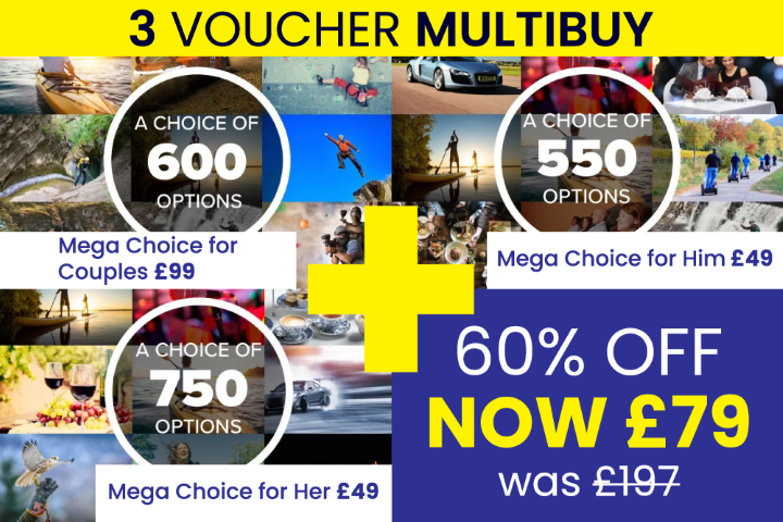 The Ultimate Choice – 3 Voucher Multibuy