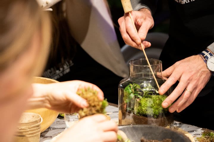 Botanical Boys Slim Cork Terrarium Masterclass