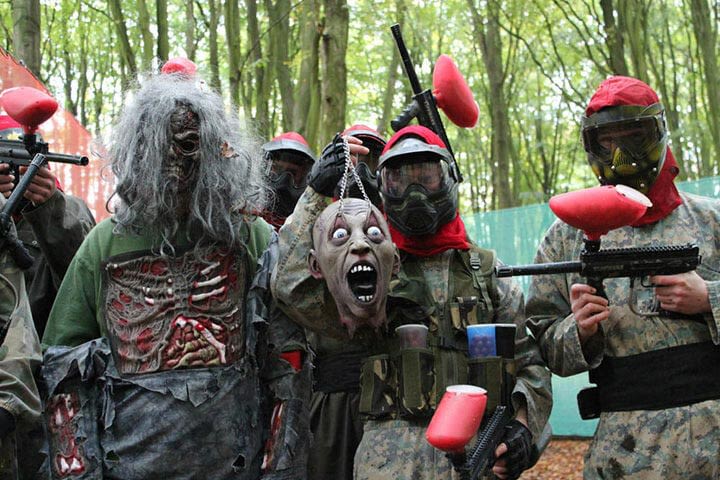 Zombie Paintball for Ten