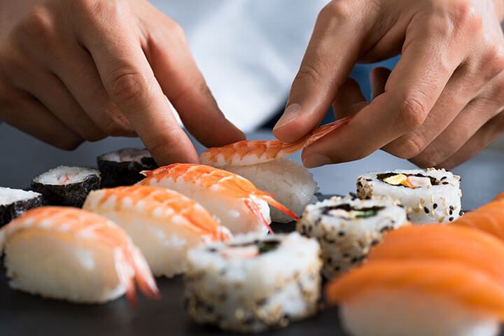 Sushi Making and Japanese class for two in London