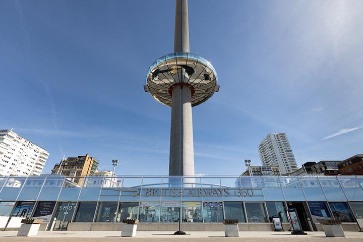 British Airways i360 & Sparkling Tea at Hilton Brighton Metropole for Two