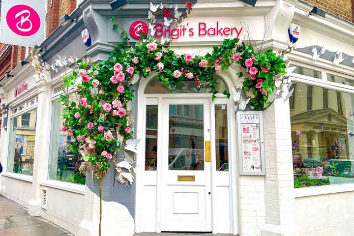 Traditional Afternoon Tea with a Glass of Prosecco at Brigit Bakery