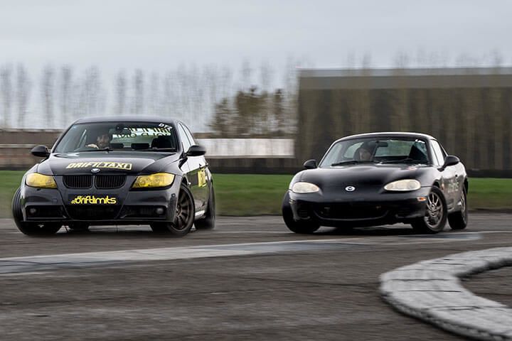 12 Lap Drifting Experience Mazda MX5 vs BMW