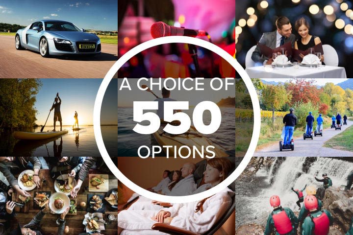 Mega Choice for Him Experience Day Voucher Activity Superstore