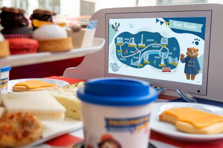 Weekday Paddington Afternoon Tea Bus Tour for One Adult & One Child