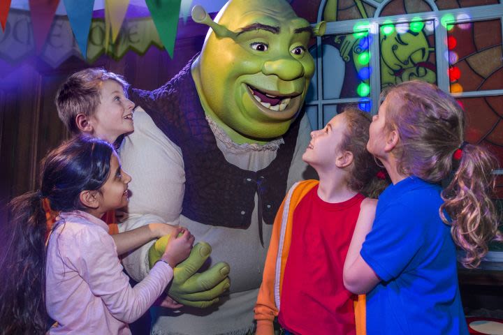 Family Entrance to DreamWorks Tours: Shrek’s Adventure! London & Lunch