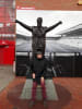 The great man.......and shanks! ?? Interactive fun.