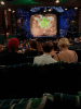 Very good view from Row ZD seats 40 & 41