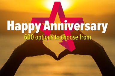 Happy Anniversary - Experience Day Voucher