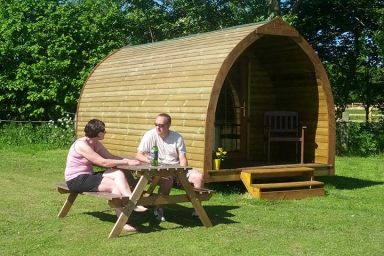 Two Night Camping Pod Break at Yapham Holds