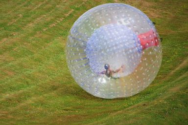 Harness Zorbing for Two