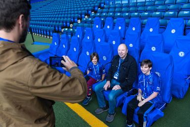 Family Tour of Chelsea Stadium