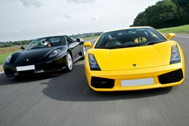 Ferrari & Lamborghini Thrill with Passenger Ride & Photo